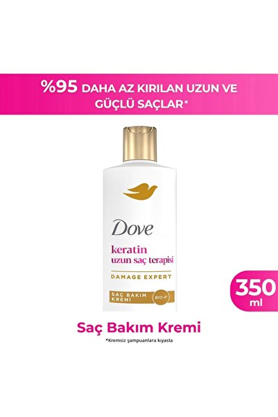 Dove Saç Bakım Kremi Keratin Uzun Saç Terapisi 350 ml