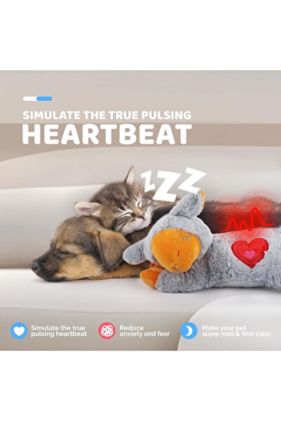 All For Paws Heartbeat Replacement Soother Heartbeat Simulator for Puppy Slee...
