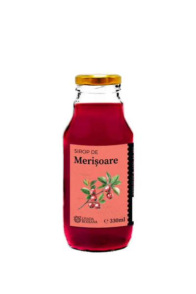 Livada Rodiana SIROP DE MERISOARE DE PADURE 330 ml