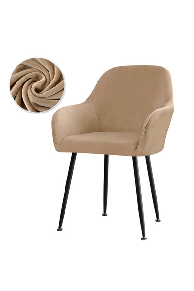 Choice 1pc Chair cover N3 Soft Velvet Dining Chair Cover Stretch Spandex High...