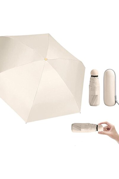 GENERAL Mini Pocket Folding Sun Protection Umbrella for Travel Lightweight Po...
