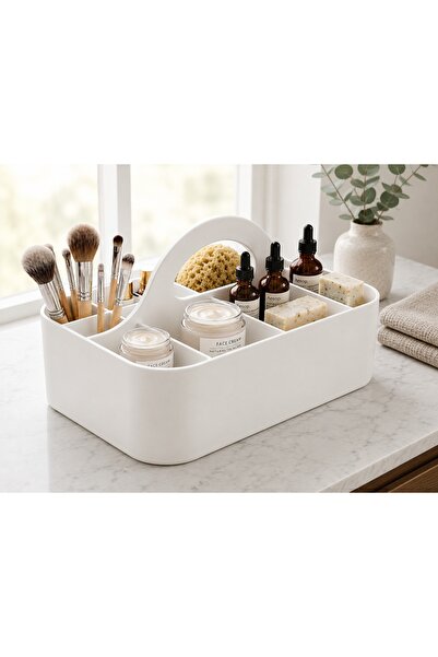 Bezos 3D Printing Multi-Compartment Portable Bathroom and Makeup Organizer - ...