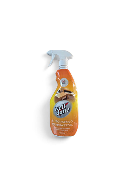 OEM Well Done cu ceară de albine, pentru lemn și suprafețe laminate, 750 ml