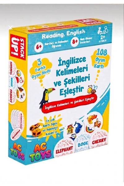 Online Ingilizce Kelime Ve Şekil Kutu Oyunu