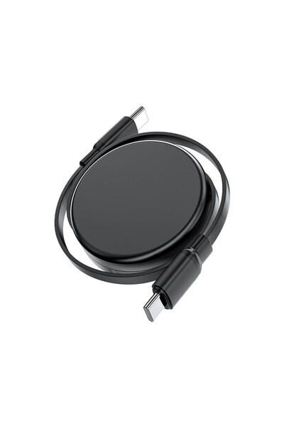 Acefast USB-C to USB-C Makaralı Kablo 60W Güç 0.8 Metre PPS Fiyatı