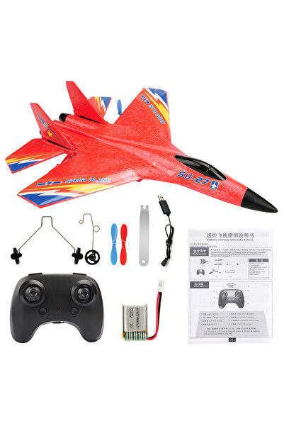 Choice Su27 Red RC Plane SU-27 Aircraft Remote Control Helicopter 2.4G Airpla...