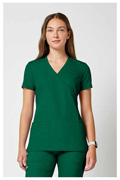 Cherokee WW650 Uniformă chirurgicală pentru femei SCRUBS – Importată, cu buzu...