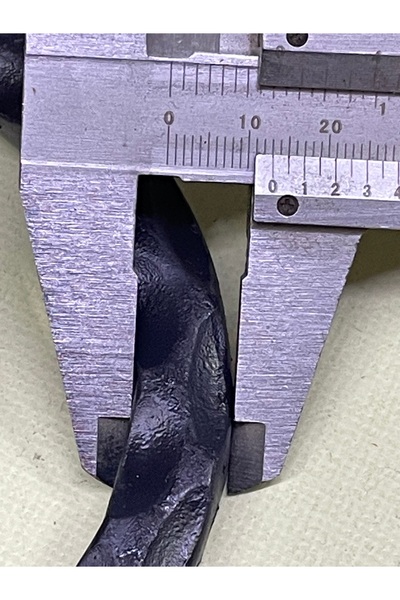 Genel Markalar 12 mm Ferforje Demir Halka Mat Siyah Boyalı Kaynaklı Sağlam Kaliteli 9,5cm İç Çap Çok Amaçlı Bağlantı Halkası
