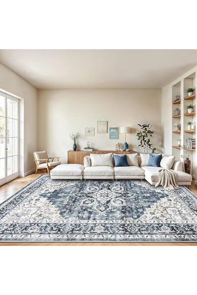 EOGILY Eojele Ultra-Thin Floor Mat, Washable, Stain-Resistant, Non-Slip, Clas...