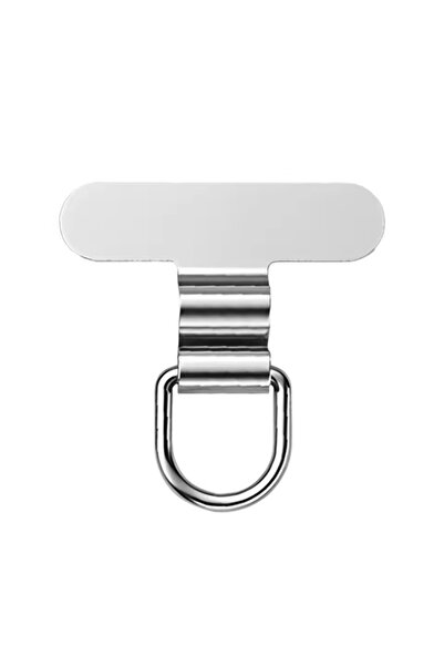 choice2 Sliver Universal Stainless Steel Phone Tether Tab Strap Mini Anti-Los...