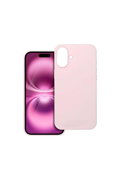 OEM Θήκη Πλάτης Σιλικόνης Soft Back Cover για IPhone 16 Plus - Χρώμα : Ροζ
