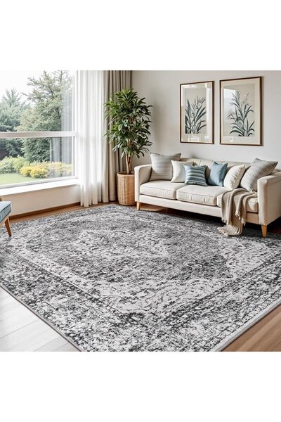 EOGILY Ultra-Thin Washable Carpet, Stain-Resistant and Wear-Resistant, Non-Sl...