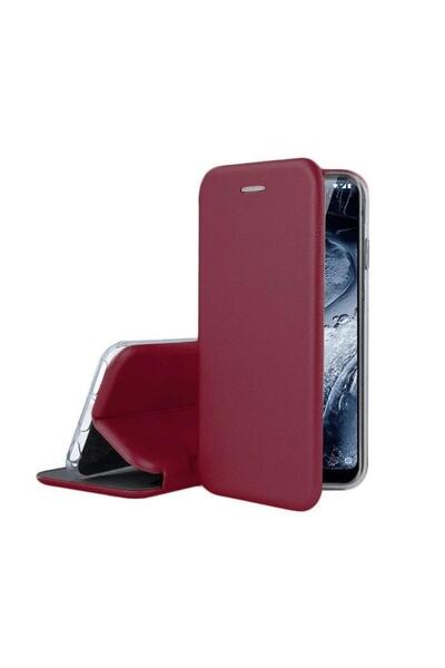 OEM Θήκη Βιβλίο Smart Magnet Elegance Book για Iphone XR - Χρώμα: Μπορντό