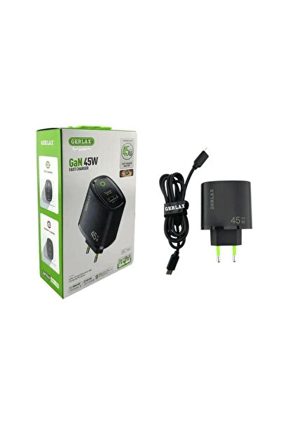OEM GERLAX GA-44T Φορτιστής GaN PD 45W Mobile Charger 1 Θύρα USB-A Και 1 Θύρα...