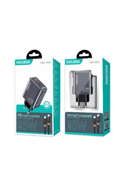 OEM KAKUSIGA KSC-1678 Φορτιστής κινητού / Mobile Fast Charger 65W με 1 Θύρα U...