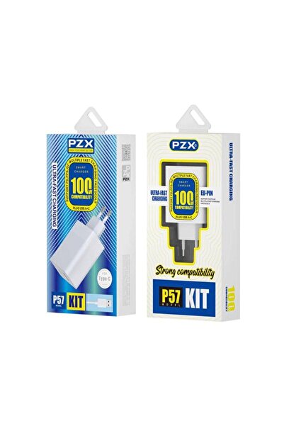 OEM PZX P57 Φορτιστής κινητού / Mobile Fast Charger 100W με 1 Θύρα USB-A Και ...