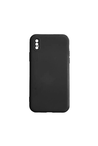 OEM Θήκη Πλάτης Σιλικόνης Back Cover για IPhone XS Max - Χρώμα : Μαυρο