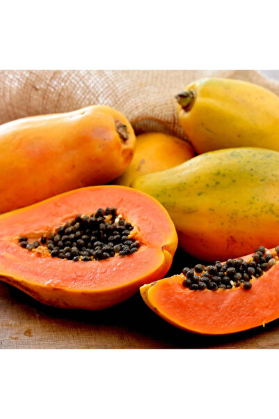 123 50 Pcs Papaya Seeds Tempting Sweet Elastic Original Papaya Fruit Seeds Pe...