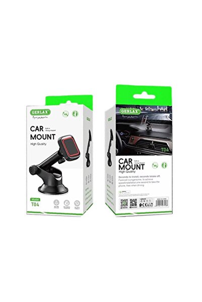 OEM GERLAX T04 Βάση στήριξης αυτοκινήτου για τηλέφωνο με βραχίονα φτερού - Χρ...