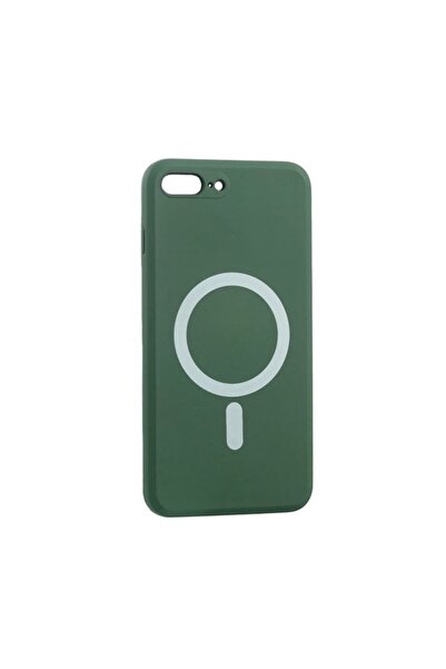 OEM Magsafe Back Cover / Μαγνητική Θήκη HQ Για Iphone 7/ 8 - Χρώμα : Σκούρο Π...