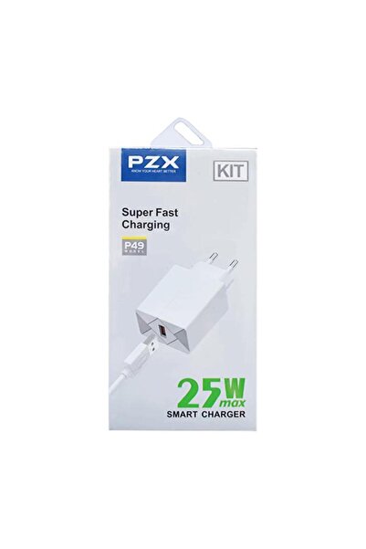 OEM PZX P49 Φορτιστής κινητού / Mobile Charger με 1 Θύρα USB-A Και Καλώδιο US...
