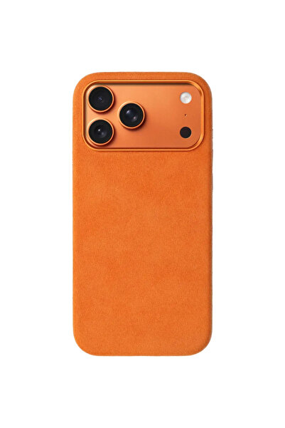 ROSSO Θήκη iPhone 17 Pro Max Avanti Back Cover από Premium Alcantara με MagSa...