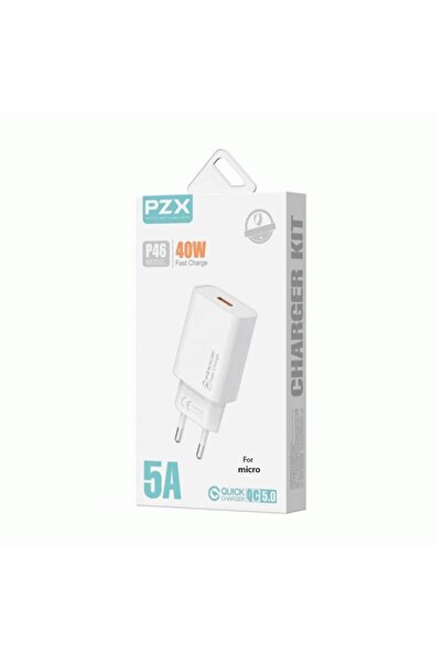 OEM PZX P46 Φορτιστής κινητού / Mobile Charger 40W με 1 Θύρα USB-A Και Καλώδι...