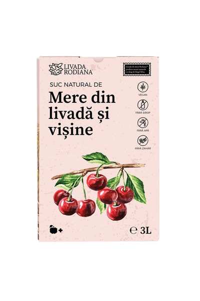 Livada Rodiana Suc de mere și vișine 3L