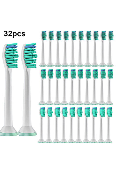 Choice 32pcs 4-32pcs Replacement Toothbrush Heads Compatible with Philips Son...