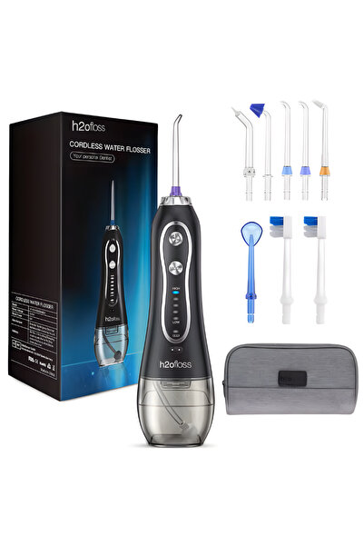AYCB Irigator Bucal Profesional AYCB™ 2 in 1 cu Periuta de Dinti Electrica, P...