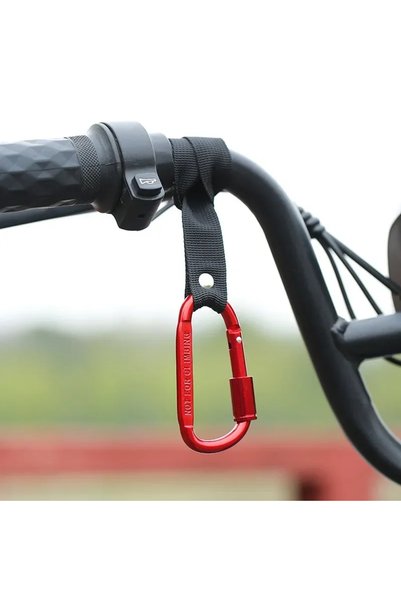 Choice Red Motorcycle Bicycle Aluminum Alloy Front Mount Handlebar Hook Clip ...