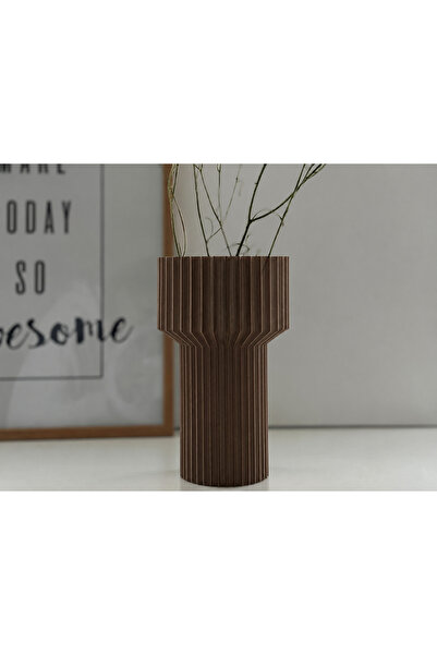Generic Brand Vază decorativă modernă pentru flori cu imprimare 3D - Vază de ...