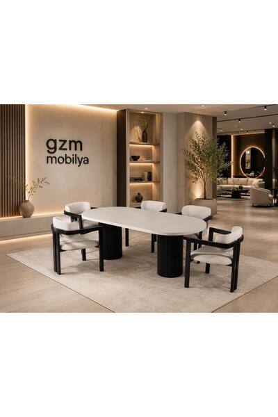 larissa design masa takımı 6 kişilik