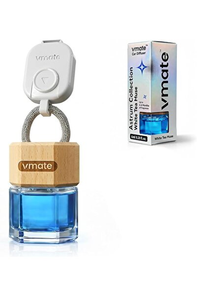 GENERAL V-Mate's Best Seller - White Tea Scented Car Air Freshener, Hanging D...