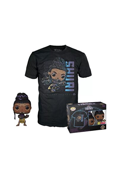 Funko Ποπ! Μπλουζάκι Marvel Black Panther - Φιγούρα Σούρι που φωσφορίζει στο ...