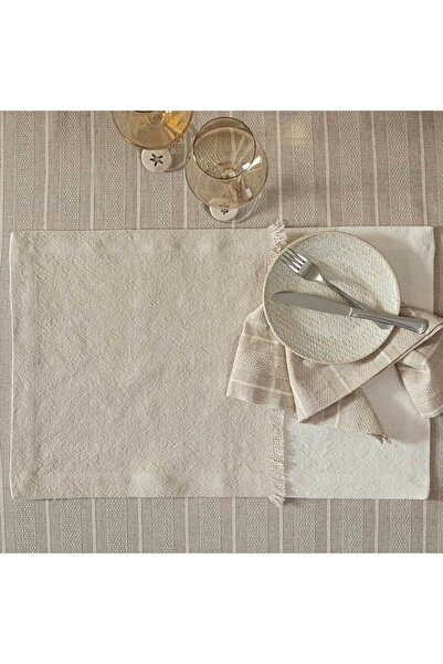Chakra Pedazo American Service Set Ecru/Beige