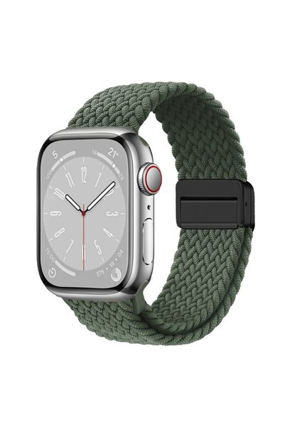 Choice17 S10 46mm-42 44 45 49 1 pcs watch band Green Braided Strap for Apple ...