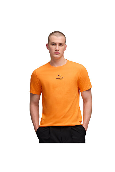 Puma McLaren Small Logo Erkek Turuncu Günlük Stil T-Shirt 63744803