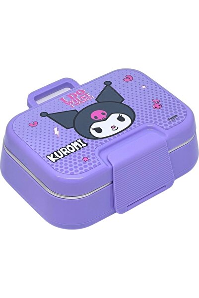 miço kids Purple Kuromi Patterned Girl's School Lunch Bag