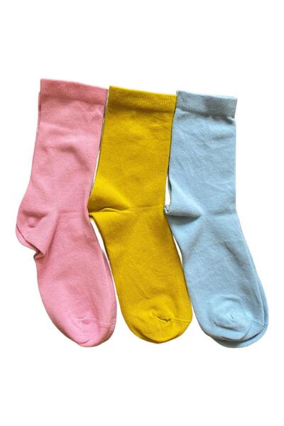 Generic Brand Quality Comfortable Extra Soft Colorful 3-Pack Unisex Socks