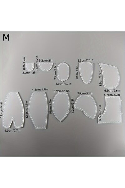 choice2 M YOMDID Memory Bears Sewing Template For Beginner Patchwork Ruler DI...