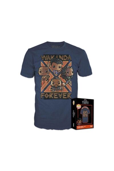 Funko Tricou Boxed: Pantera Neagră Wakanda Forever (S)