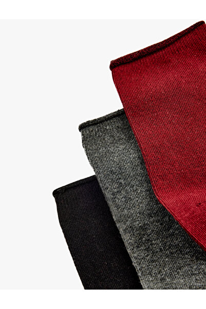 Koton Set of 3 Basic Cotton Socks