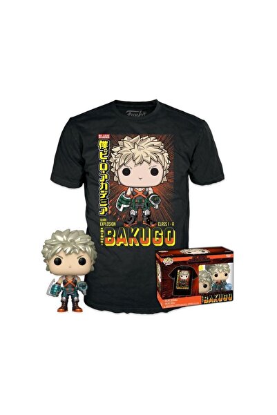 Funko Ποπ! & Tee My Hero Academia - Katsuki Bakugo (Μεταλλική) Φιγούρα SE & Μ...