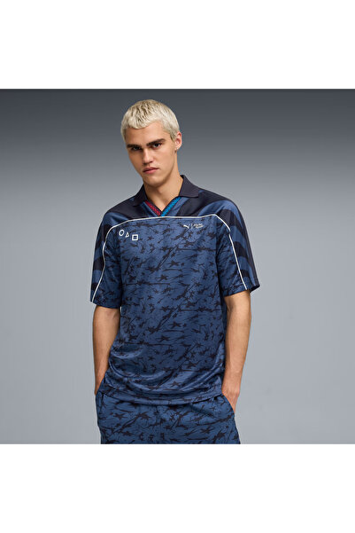 Puma x Squid Game Lacivert Jersey T-Shirt