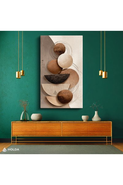 HOLDA Props Kanvas Tablo Soyut Geometrik Formlar Sanat Tablo Duvar Dekorasyonu