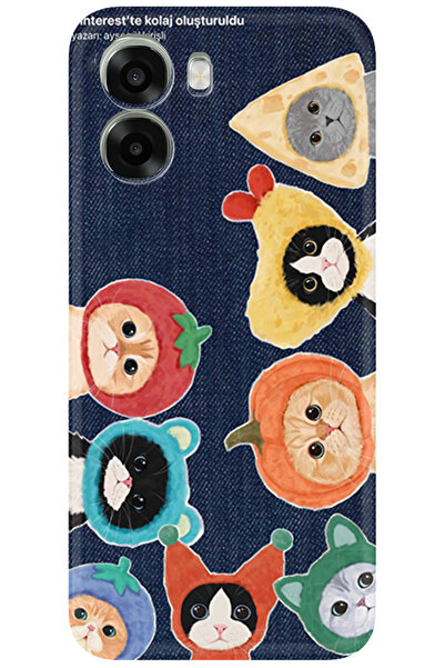 Arvencase Oppo A6X / A6T / A6T 5G Uyumlu Kılıf Desen Baskılı Silikon Kapak ST...