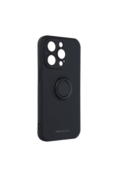 OEM Θήκη Σιλικόνης Roar Amber Case Apple iPhone 14 Pro Μαύρο