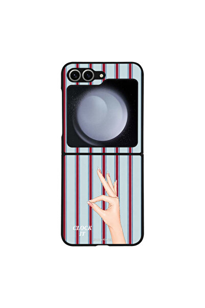 OEM Θήκη Sonique Σειράς Stripe Stories για Samsung Galaxy Z Flip 6 / Galaxy Z...