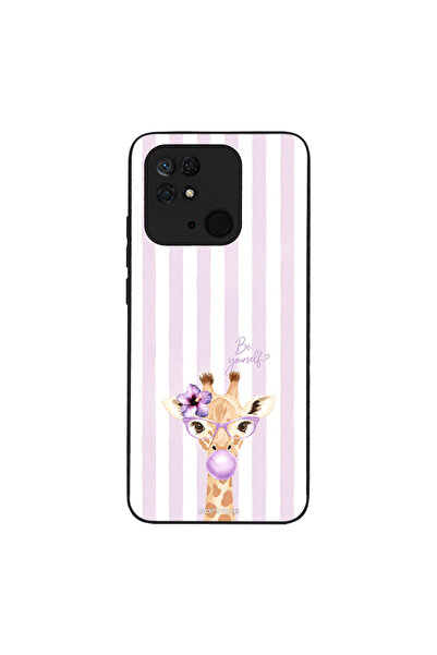 OEM Θήκη Sonique Stripe Stories Series για Xiaomi Redmi 10C Λιλά- Καμηλοπάρδα...